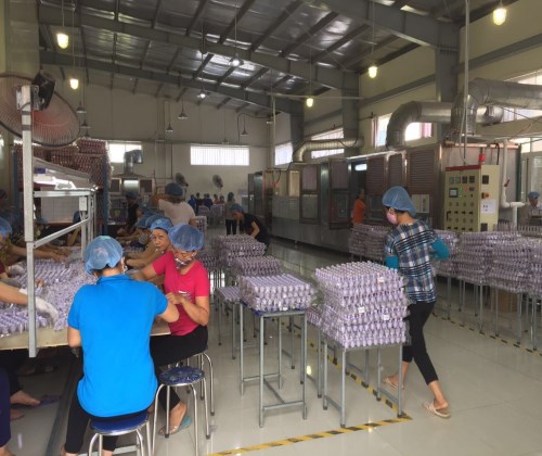 德林越南分公司在我司定制一臺自動稱重機(jī)·